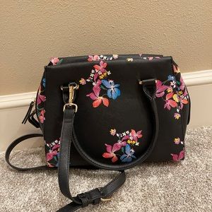 Floral Satchel Purse